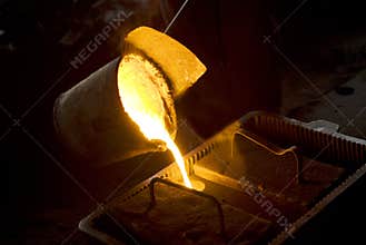 Hot Liquid Iron