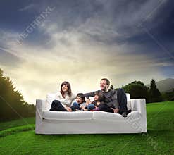 Happy family