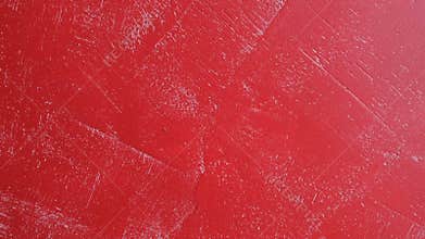 Red concrete wall - abstract background, design of interior.