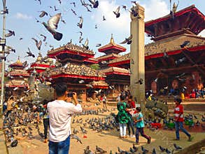 Kathmandu Durbar Square in Kathmandu