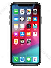 IPhone XS Max Illustration with Icons