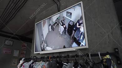 Video surveillance in pet salon