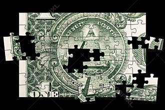 Dollar Bill Pyramid