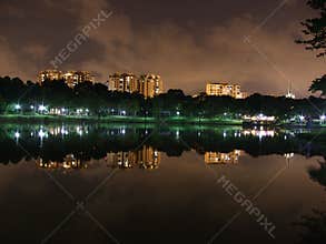 Punggol Park by night