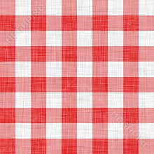 Red picnic cloth