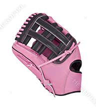 Baseball glove isolated