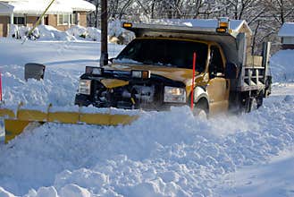 Plowing the Snow