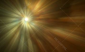 Beautiful Abstract Light Rays