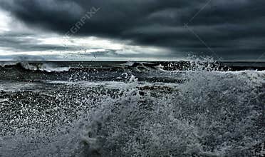 Beginning of the hurricane