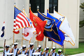 US Military Color Guard