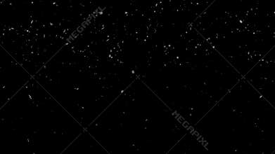 Winter snow background overlay for holiday season