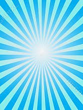Blue sunray background
