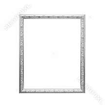 Antique silver frame