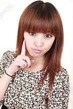 Thinking girl