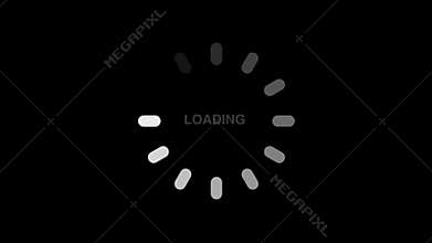 Loading circle animation