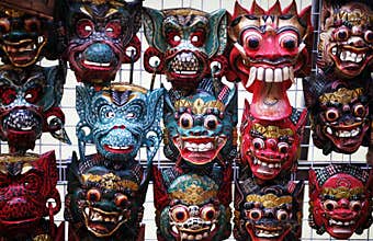 Masks in Thailand