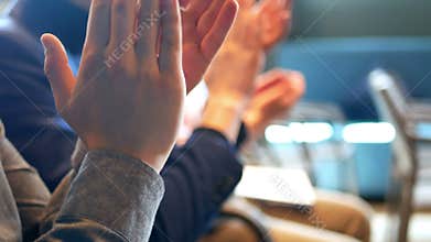 People applause hand