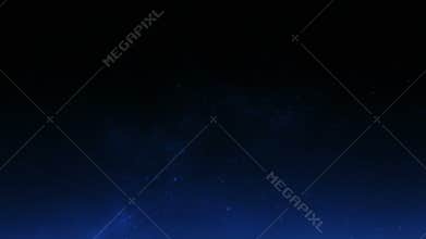 Firework display at night