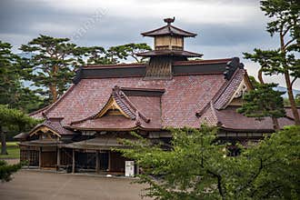 Hakodate castle or Former Magistrate Office, Japan