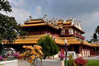Bang Pa-In, Thailand: Chinese Pavilion at Palace