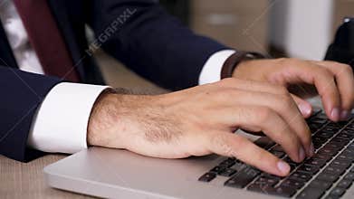 Close up replying to emails