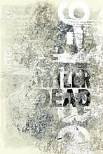 Old antique poster art