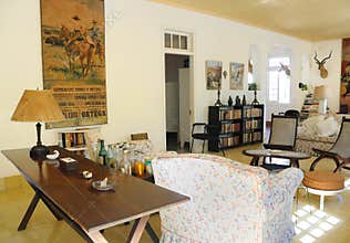Finca Vigia, home of Hemingway in Cuba.