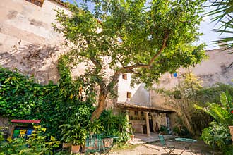 Historic bath. Banys arabs in Palma de Mallorca
