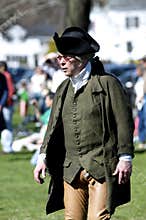 Man Dressed as American Patriot