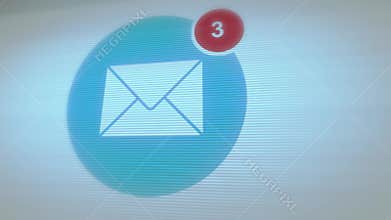 You have received 100 messages in email box