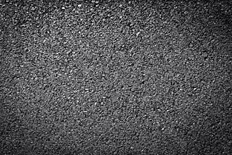 Texture of A Fresh New Asphalt Road