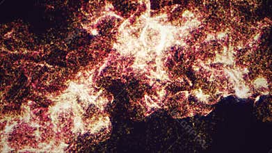 Particles Dust Collision