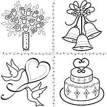 Wedding Clip Art Set/eps