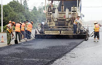 ROAD PAVING