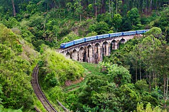 The Nine Arches Demodara Bridge, Sri Lanka
