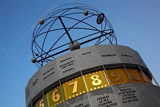 Atomic clock, Alexanderplatz, Berlin