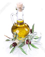 Olive Oil and olive branch