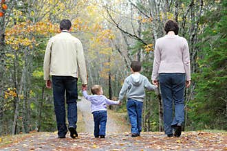 Walking family