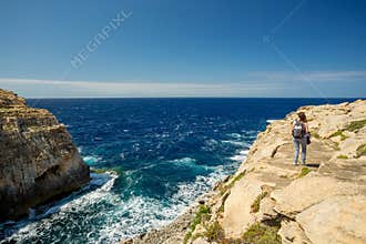 Wied il-Ghasri, Gozo, Malta