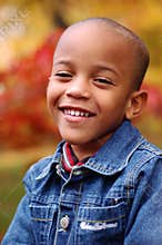 Boy in Fall