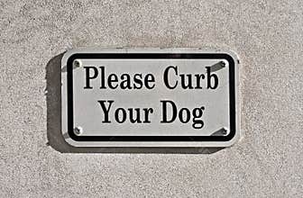 Please curb