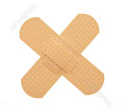 First-aid plaster