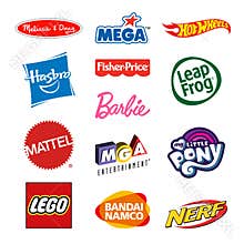 Toy producers company logos