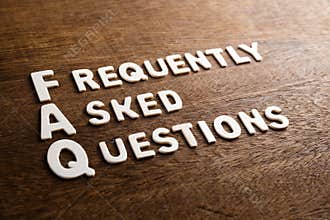 FAQs Wood Letters