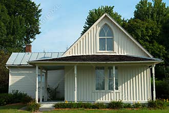 American Gothic House, Farmhouse Landmark