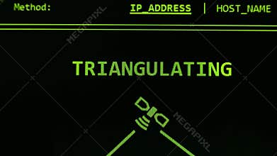 Virus atack. Some programmers code in green color on black screen