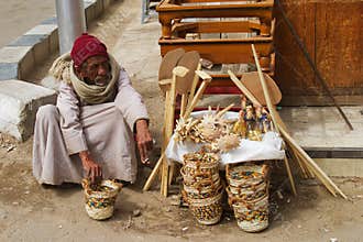 Street Basket Seller