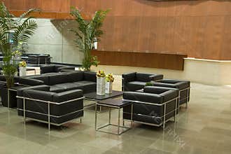 Contemporary Office Lobby