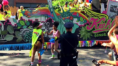 New York Gay Pride Parade Kiehl`s Float