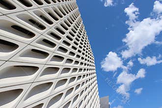 The Broad contemporary art museum, Los Angeles